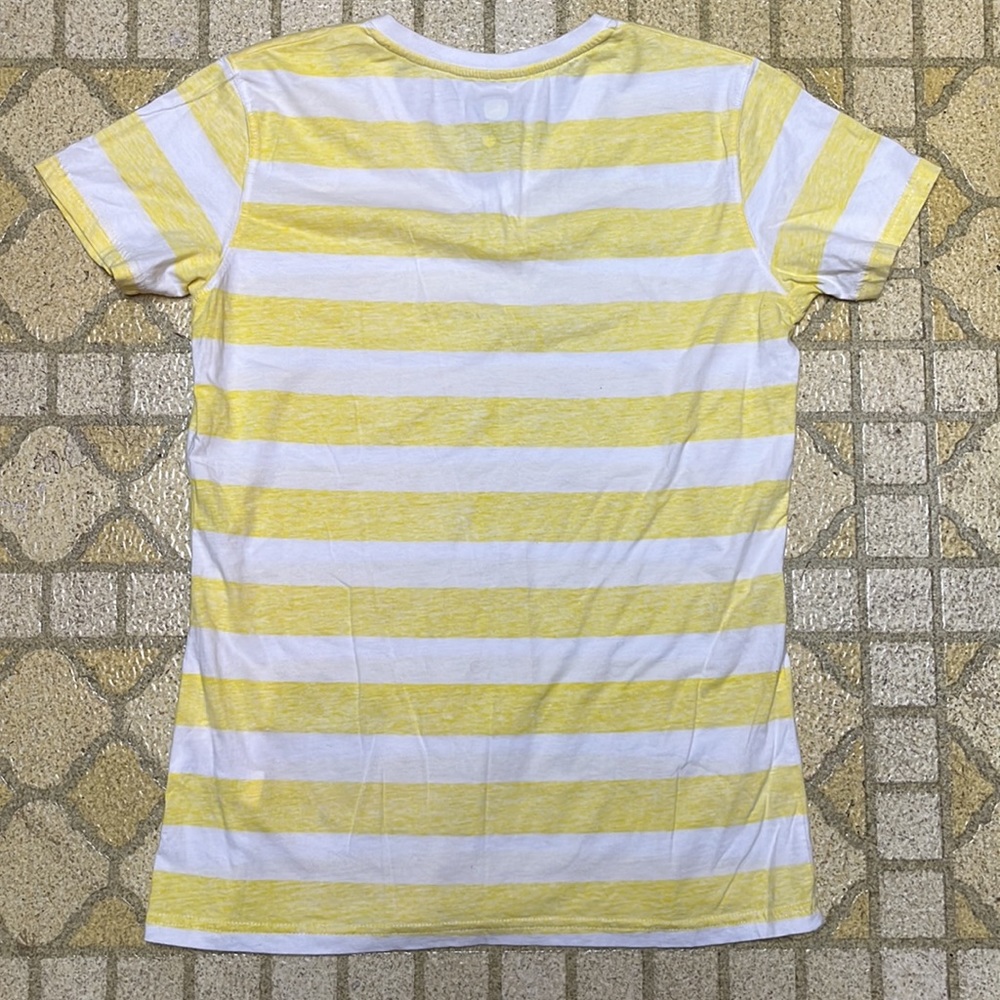 BNWOT John Deere yellow and white striped T-shirt - Picture 12 of 13
